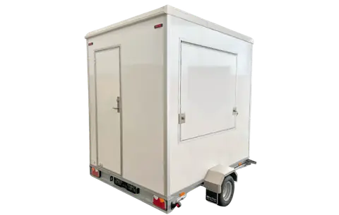 Mobiele verkoopwagen voor verkoop Europe Wagon achterkant transperant