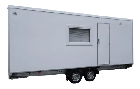 Crew trailer voor verkoop Europe Wagon buiten transparant