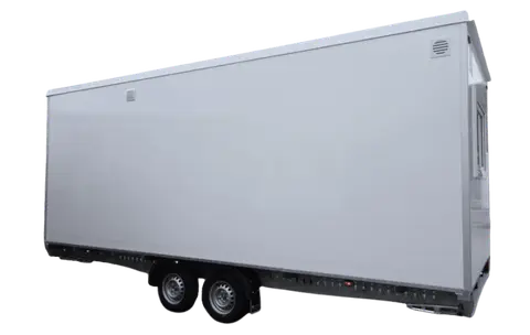 Crew trailer voor verkoop Europe Wagon achterkant transparant