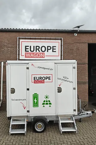 Europe Wagon GL vacuum zelf voorziend voorkant deuren dicht met bestikkering voor verkoop