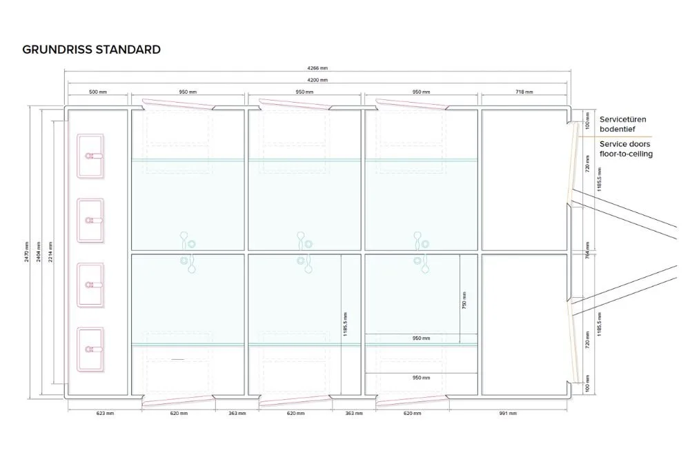 Plattegrond GL4200 6DU-4WB