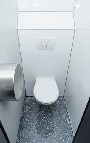 GL A grote witte toiletwagen voor verkoop Europe Wagon toilet