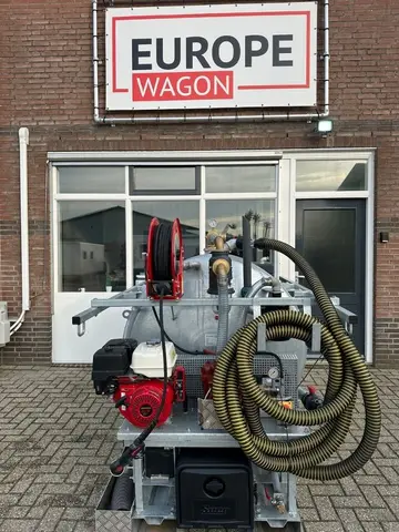 Industriële machine opgesteld voor een loods