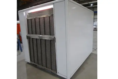 MIVA vacuum container voor verkoop Europe Wagon metaal oprijklep dicht