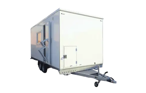 Mobiele Woonuit comfort voor verkoop Europe Wagon dissel transparant
