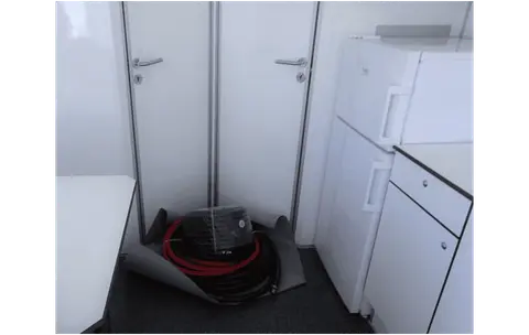 Mobiele Woonuit A voor verkoop Europe Wagon slaapkamer deuren