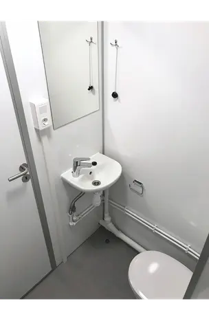 Mobiele Woonuit A voor verkoop Europe Wagon badkamer toilet