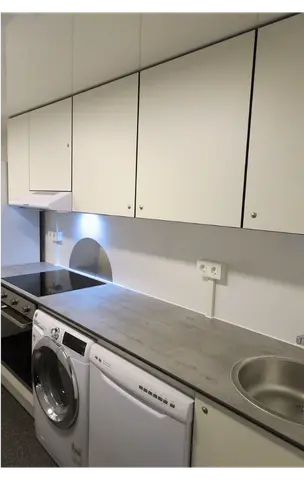 Woonuit A voor verkoop Europe Wagon keuken met vaatwasser oven inductie
