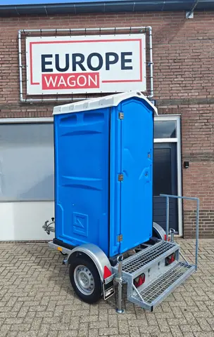 Europe Wagon foto toiletcabine aanhanger met focus cabine