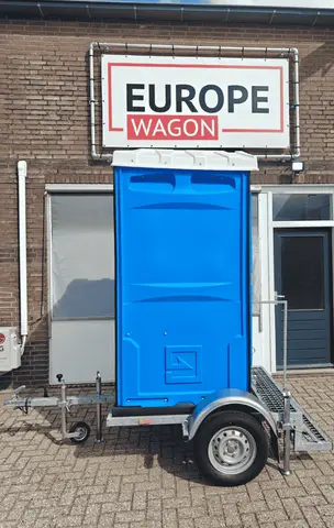 Europe Wagon foto toilet aanhanger met focus cabine